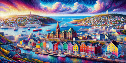 Harbour Hues Symphony: St. John's, Newfoundland and Labrador