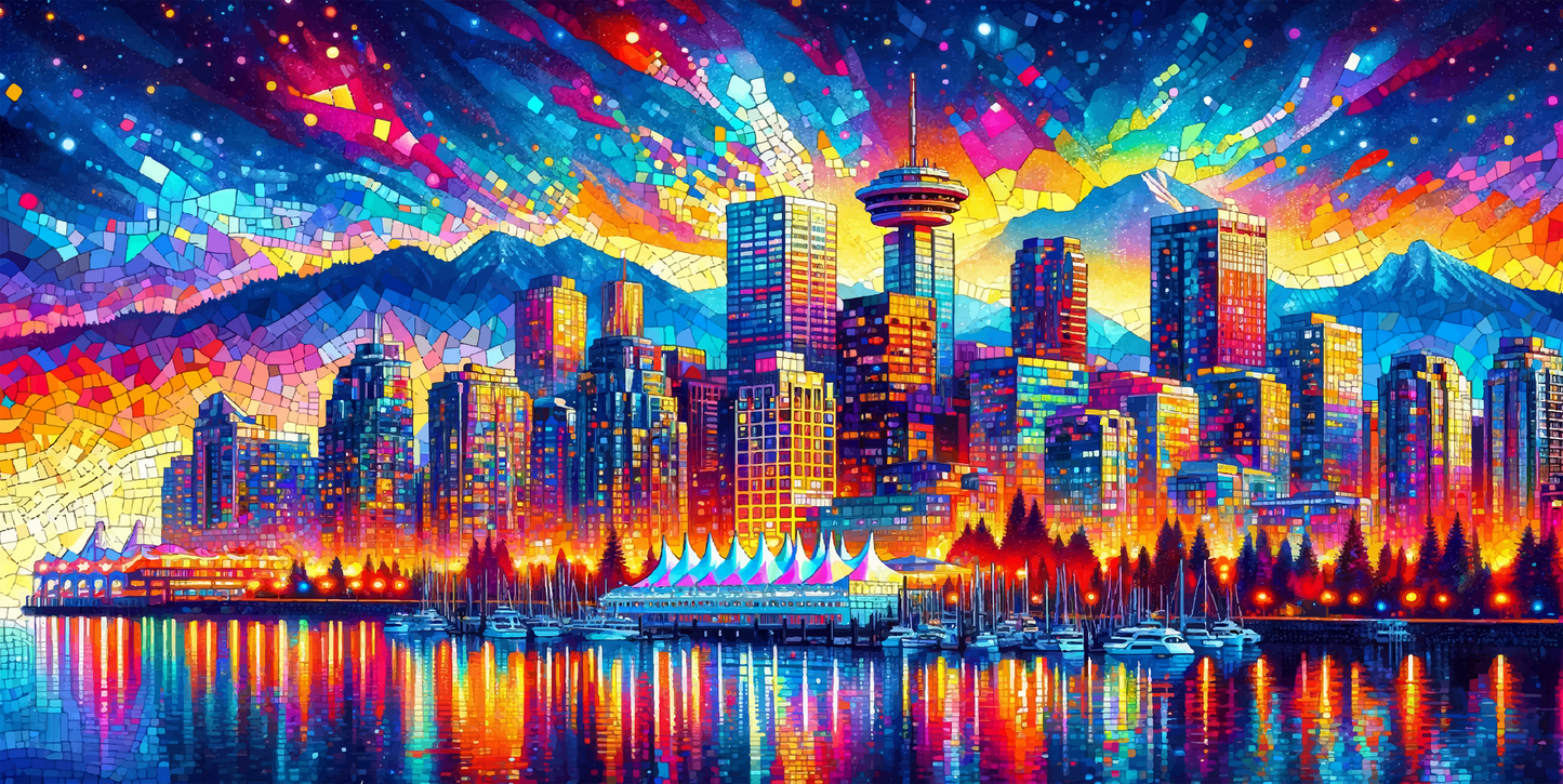 City Meets Sky: Vancouver, British Columbia