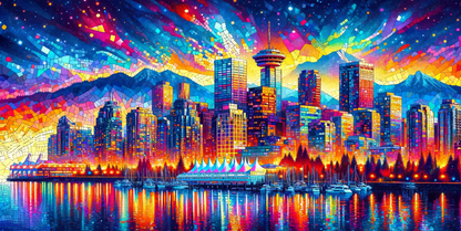 City Meets Sky: Vancouver, British Columbia